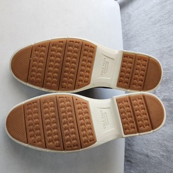 Cole Haan Dress Shoes Mens Size 10 Oxford Go To Plain Toe British Tan Leather - Picture 8 of 11